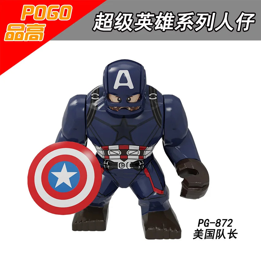 8cm Superhero Building Blocks Avengers Character Venom Model Character Set Building Blocks Toy Boys and Girls Birthday Gifts