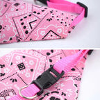 Adjustable Triangular Bandage For Pet Dog Cat Washable Scarf Bandana Collar Bibs Cat Neck Decor Birthday Party Dress Up