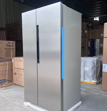 585L 110V Double-door Refrigerator Freezer Frost-free Side by Side Intelligent Large-capacity Household Use Fridge