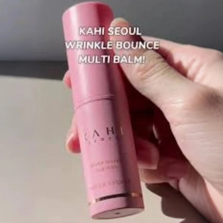 KAHI Wrinkle Bounce Multi Balm Stick 9g Moisturizing Essence Stick PDRN Collagen JEJU Origin Oil Balm Original Korean Face Care