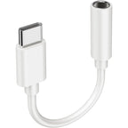Type C to 3.5mm Headphone Adapter USB-C 3.5 Jack Audio Cable for Huawei P30 Xiaomi Samsung Oneplus Earphone Audio Adapter
