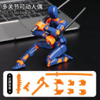 13 Action Figure Titan Multi-Jointed Movable Shapeshift Robot T13 Action Mannequin Character And Dog Figure Toys Gifts