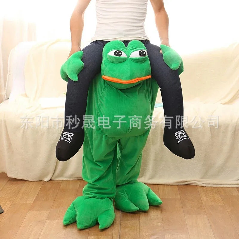 2023 New Animal Doll Prosthetic Leg Pants Halloween Spoof Costume Magic Back Pants