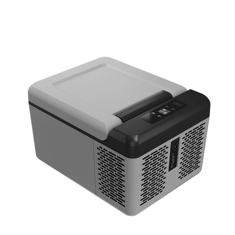 9L/12L Car Refrigerator with 12/24V DC and 110-240V AC Mini Freezer Fridge Cooler for Car, RV, Camping and Home Use