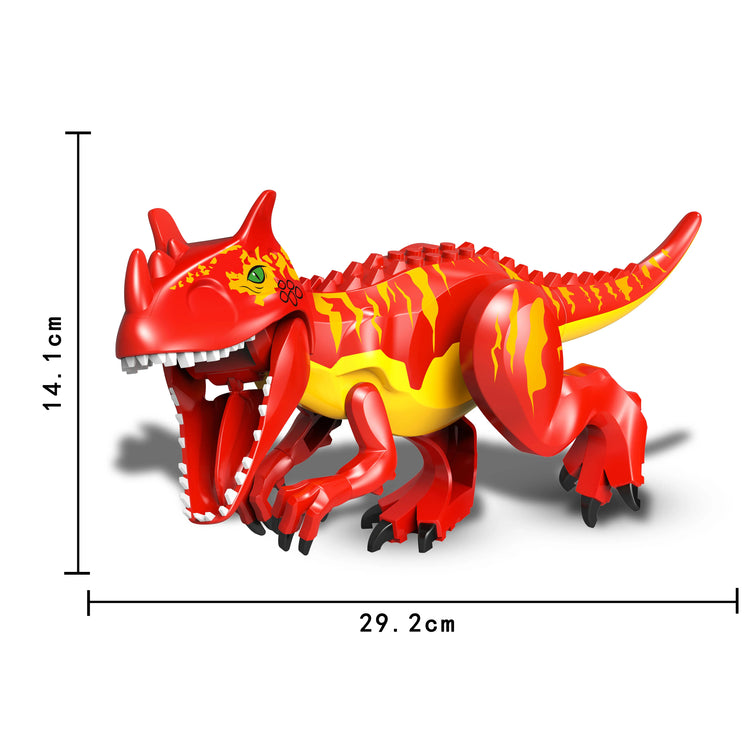 Brutal Raptor Building Jurassic Blocks World 2 MINI Dinosaur Figures Bricks Dino Toys For Children Dinosaurios Christmas