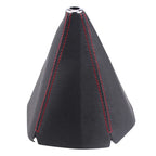 16mm Universal Car Gear Shift Collars Pu Leather Car Shift Collar Automatic Car Manual Shift Lever Knob Shift Boot Cover Legging