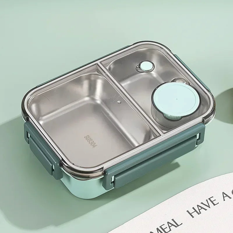 850ml Portable Lunch Boxes for Children Adults Thermo Soup Bento Box Stainless Steel Insulated Heating Food Storage Container
