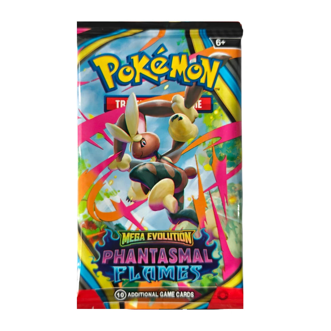 360PCS TCG Mega Evolution Phantasmal Flames Trading Card Gengar Heracross Lopunny Charizard X Anime Collectible Collection Gift