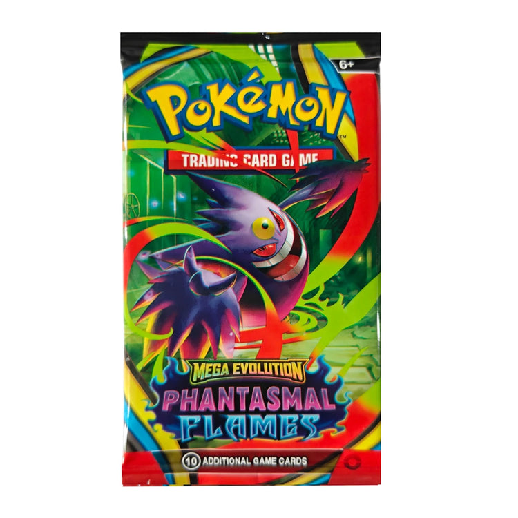 360PCS TCG Mega Evolution Phantasmal Flames Trading Card Gengar Heracross Lopunny Charizard X Anime Collectible Collection Gift