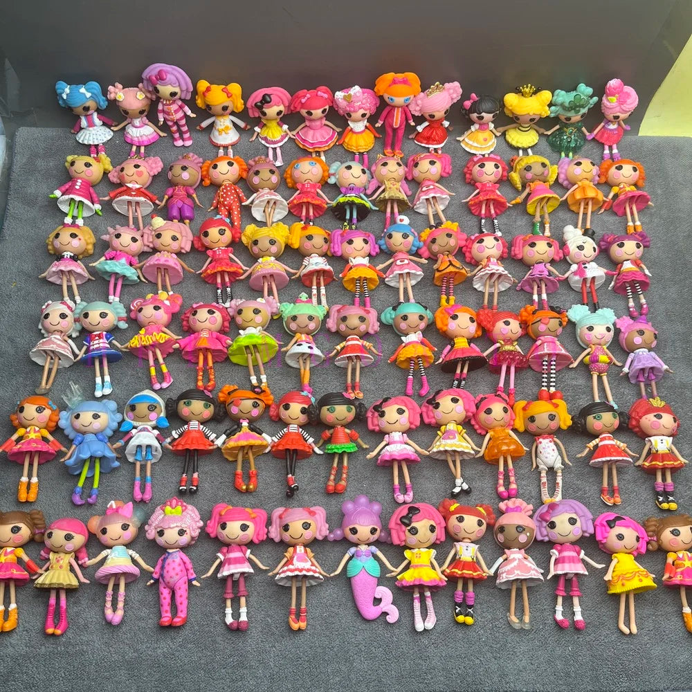 Original 8-10cm Lalaloopsy  Little Sister Multi-style Dolls PVC Girls' Holiday Gift Collection Toys