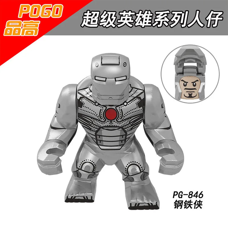 8cm Superhero Building Blocks Avengers Character Venom Model Character Set Building Blocks Toy Boys and Girls Birthday Gifts