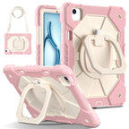Armor Stand Shockproof Tablet Case For iPad Air 5 Air 6 A16 11th M3 Pro 11 12.9 13 10 Gen 10.5 10.2 9th 8th 6th 5th 9.7 Mini 7 6