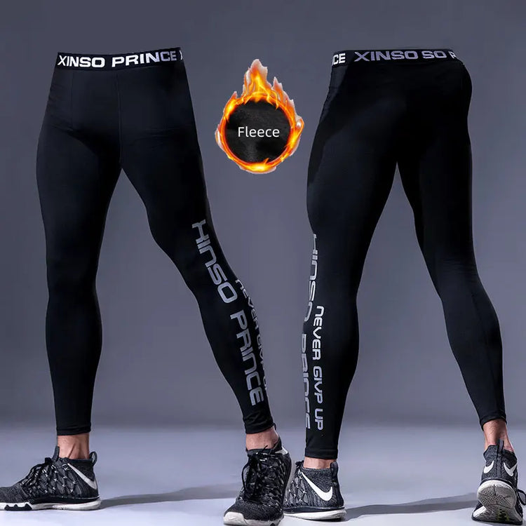 Men's Thermal Underwear Pants Winter Thick Fleece Lined Long Johns Warm Leggings Base Layer Bottoms Keep Warm Compression Tights