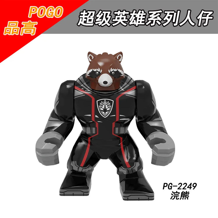 8cm Superhero Building Blocks Avengers Character Venom Model Character Set Building Blocks Toy Boys and Girls Birthday Gifts