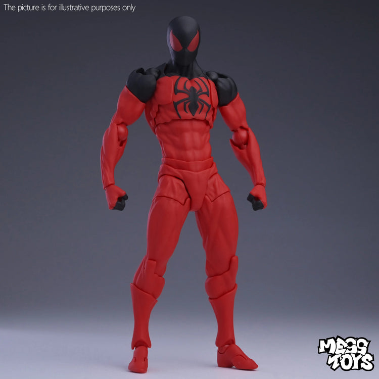 Mess Toys Venom Anime Action Figure Black Spider Man Lethal Neighbor Genuine Collectible Toys Birthday Gift For Adult Collection