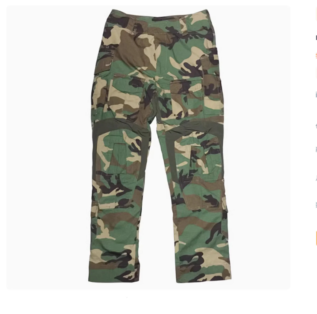 M81 Woodland camouflage GEN3 G3 TrainingTactical Hunting Combat training special force Frog suit Long sleeved+long pants ﻿