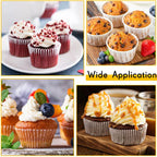 6/12 Cups Square Cupcake Pan Muffin Tray Cupcake Mold Muffin Pan Carbon Steel Baking Pan Non Stick Bakeware For Kitchen Oven