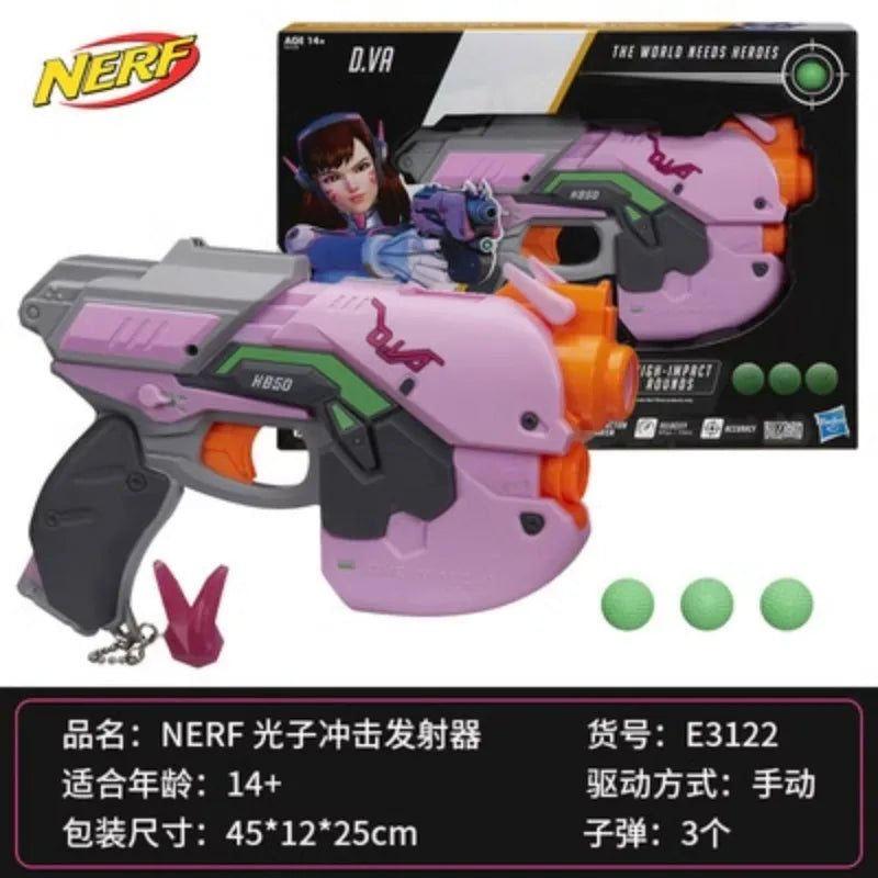 Hasbro NERF Heat Competitor DVA McRae Reaper Launcher Ball Bounce Toy Gunslinger Do