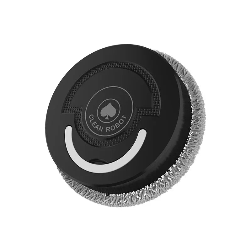 Smart Automatic Floor Mopping Robot 8.5cm Ultra Thin Rotary Mopping Robot Pressure Quiet Cleaning Robot for Hardwood Tile Floor