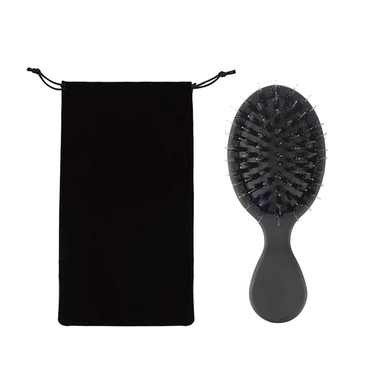 ARLANY Matte Boar Bristle Hair Brush Kit Nylon Teeth Hair Extension Brush Women Cushion Brush Hair Styling Smoothing Detangling