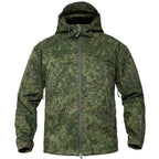 Tactics Jackets Men Outdoors Hunting Clothes Windproof Waterproof Coats Mens Camouflage Male Soft Shell Outdoor Fleece Jacket
