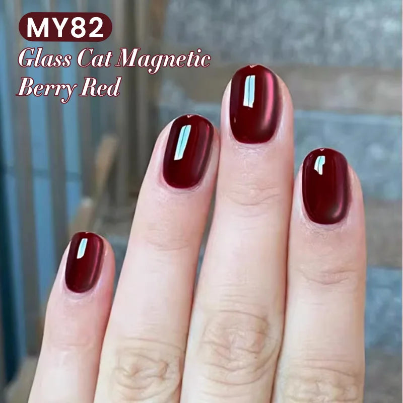 BORN PRETTY 10ml Brown Purple Black Red Cat Magnetic Gel Polish Manicure Soak Off UV Gel Nail Art Varnish Autunm Winter Nails