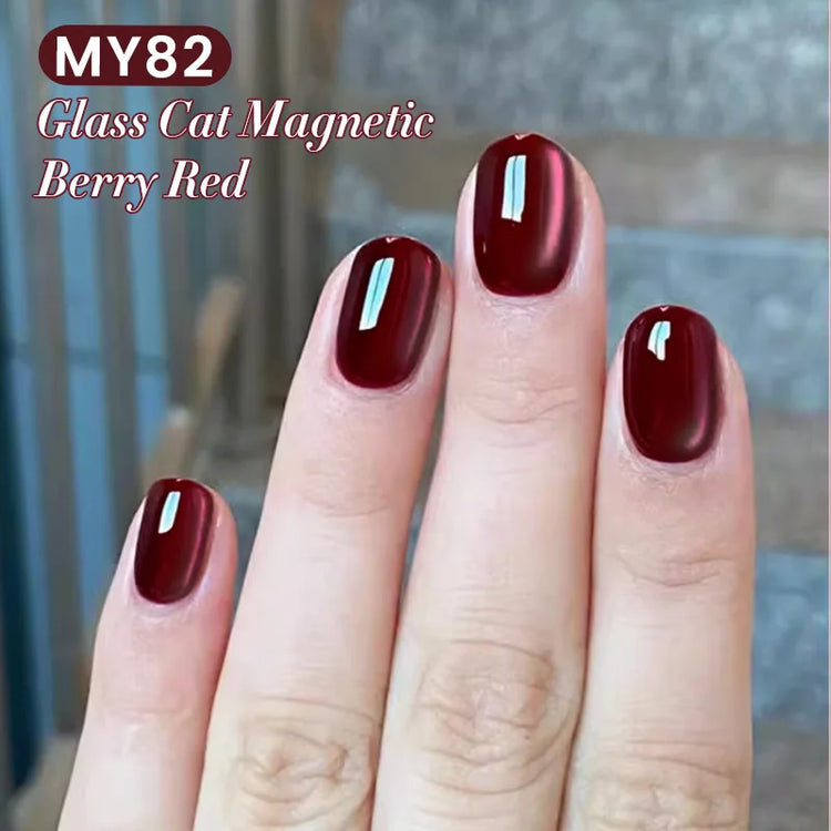 BORN PRETTY 10ml Brown Purple Black Red Cat Magnetic Gel Polish Manicure Soak Off UV Gel Nail Art Varnish Autunm Winter Nails