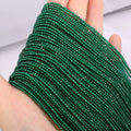 5 Strands 2mm 3mm Natural Stone Small Beads Hydro Round Faceted Crystal Spacer Glass Beads Bracelet DIY Jewelry Making Necklace