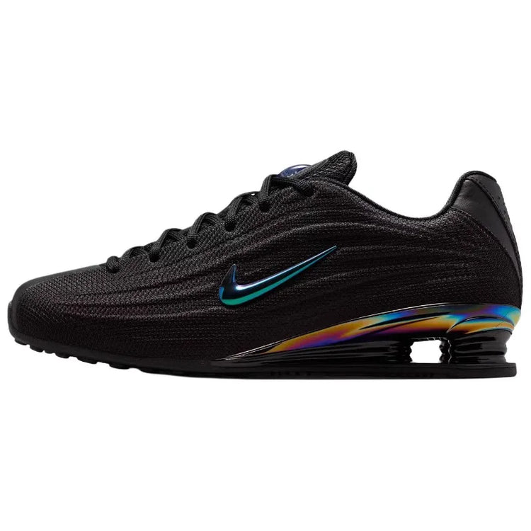 Nike SHOX Z Classic Fashionable Versatile Lightweight Shock-absorbing Comfortable Breathable Casual Shoes Women Black IM6051-001