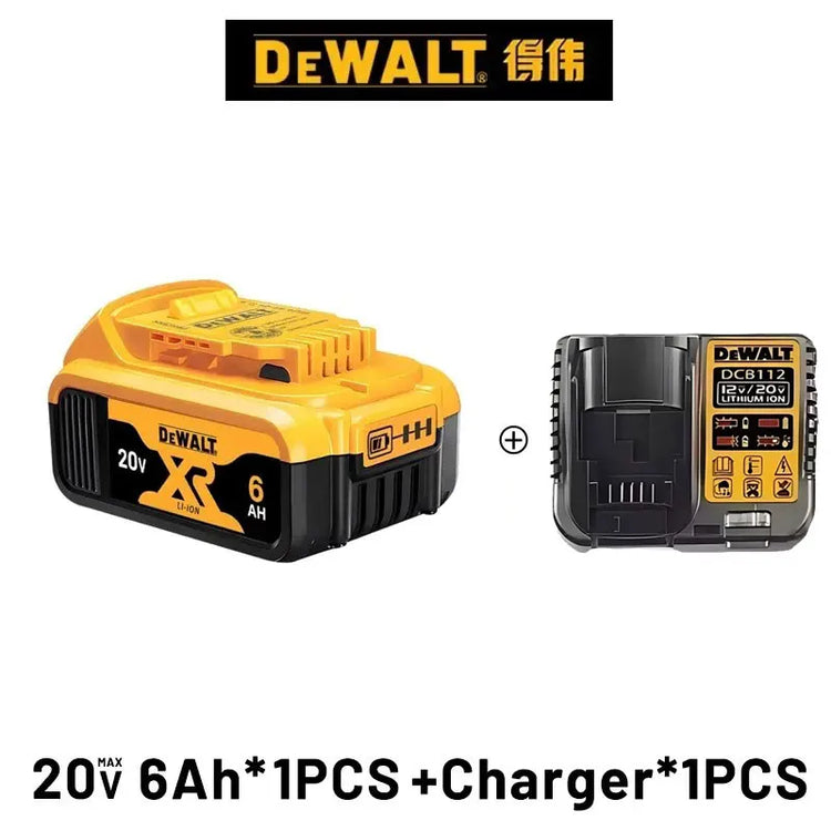 100%Original Dewalt Battery 20V 6Ah 9Ah Tool Battery DCB206 DCB205 DCB200 DCF887 DCG405 DCD791 DCF922 DCF850 DCD805 tool battery