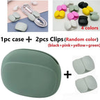 Silicone Cell Phone Cable Bag, Data Cable Storage Box, Travel Earphone, Wire Key, U Drive, USB Rating, Sauna