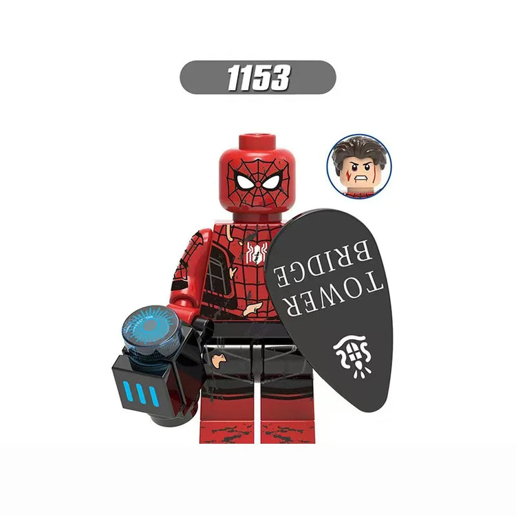 8cm Superhero Building Blocks Avengers Character Venom Model Character Set Building Blocks Toy Boys and Girls Birthday Gifts