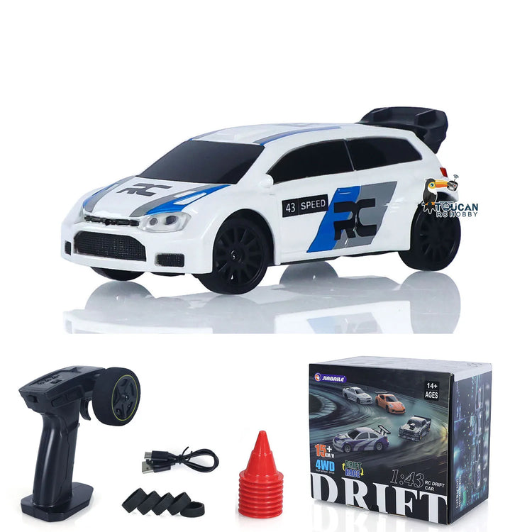 SALE 4WD RTR 1/43 RC Speed Car Four-wheel Drive Radio Control 2.4g Mini Racing Drifting Car Toys High Speed Model Gift Hobby