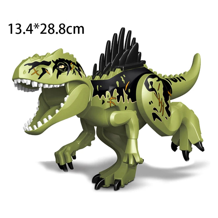 Jurassic Dinosaurs Building Blocks Indominus Rex DIY Big Size Tyrannosaurus Action Figure Models Children Toys Animals Gifts