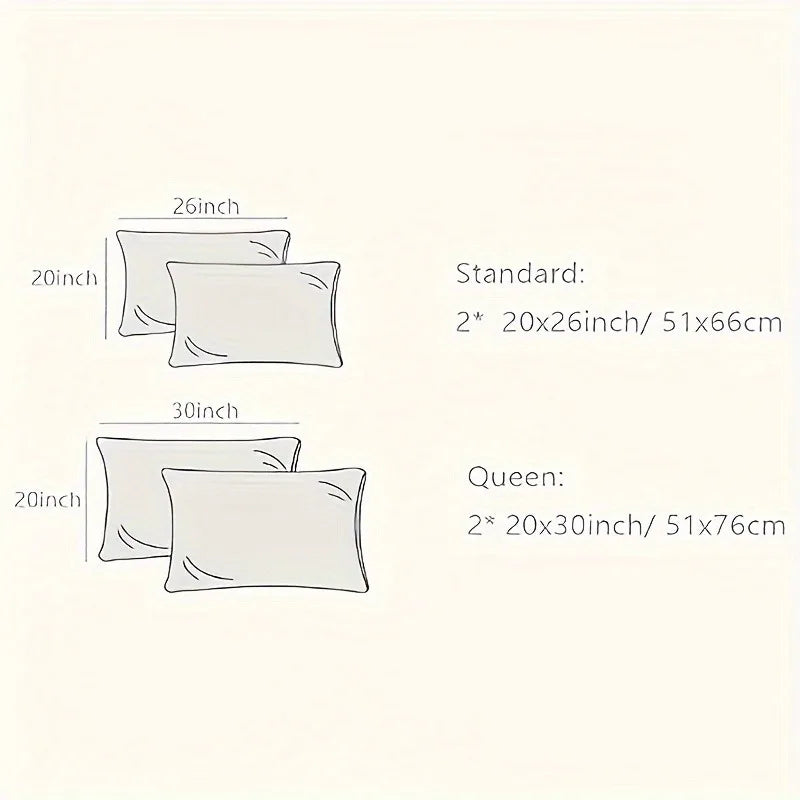 JuwenSilk Silky Stain Pillowcase Silky Pillowcase Natural Silk Pillowcase Mulberry Silk Pillow Case Standard Queen