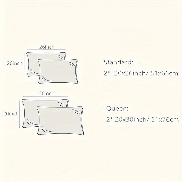 JuwenSilk Silky Stain Pillowcase Silky Pillowcase Natural Silk Pillowcase Mulberry Silk Pillow Case Standard Queen
