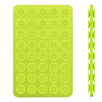 Silicone Mobile Phone Fixing Suction Cup Double Sided Fixed Pad Car Mounted Bracket Phone Case Universal Anti Slip Suction Cup