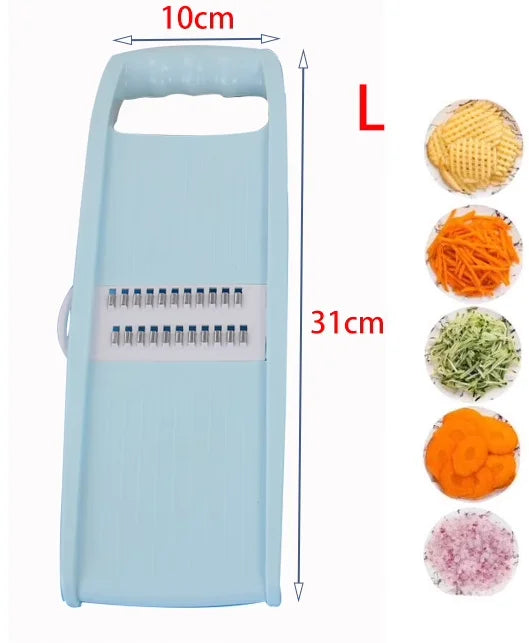 5/7 In1 Vegetable Fruit Slicer Multifunctional Manual Food Grater Cutter Potato Household Chopper Kitchen Veggie Dicer Gadgets