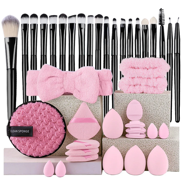 Makeup Brush Set 20Pcs Kit Soft Fluffy Eye Shadow Brushes Cosmetic Foundation Powder Highlighter Blending Beauty Tool Beginners