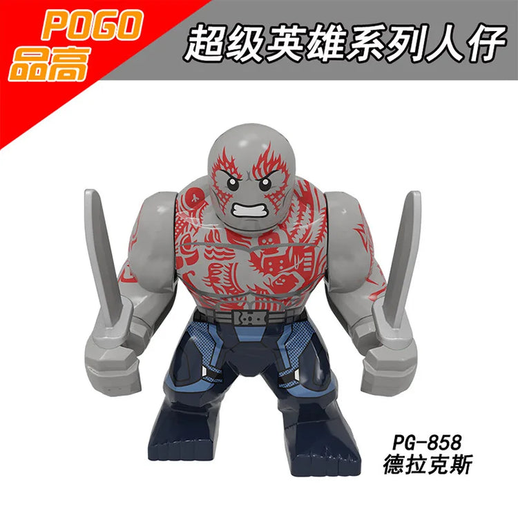 8cm Superhero Building Blocks Avengers Character Venom Model Character Set Building Blocks Toy Boys and Girls Birthday Gifts