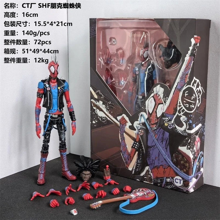 ZD Ct Factory 186 Scarlet Spider Man Amazing Spider-Man Wolverine Comic Version Action Figure Model Doll Ornament In Stock Gift