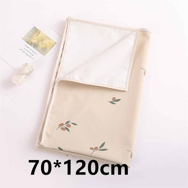 Big Sizes Infant Baby Changing Mat Cover Diaper Mattress Bed Changing Blanket PU Waterproof Soft Easy Clean Picnic Mat