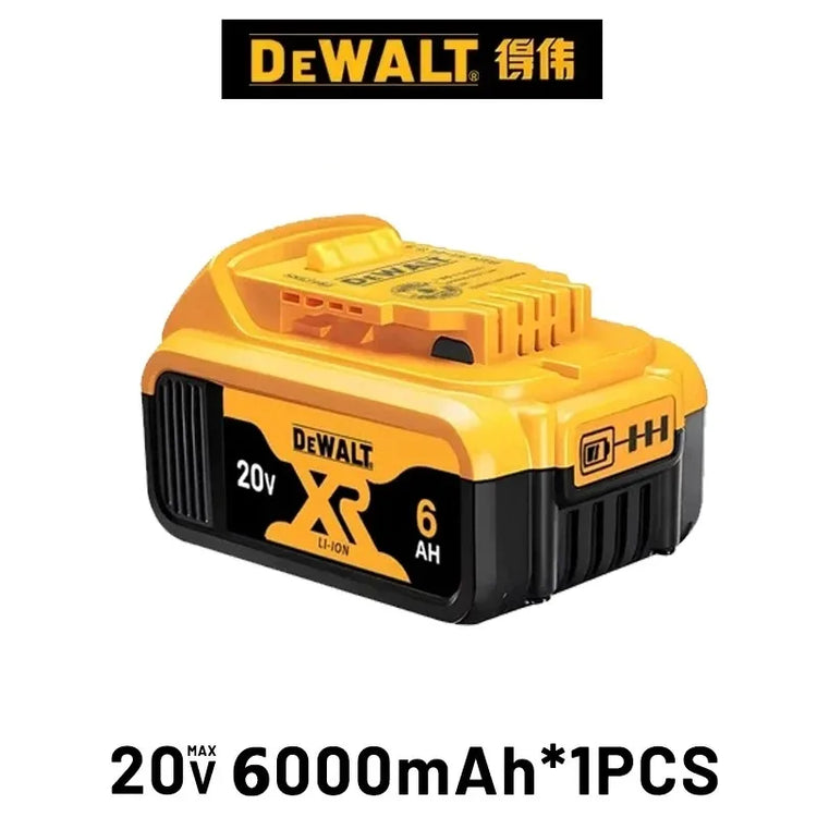 100%Original Dewalt Battery 20V 6Ah 9Ah Tool Battery DCB206 DCB205 DCB200 DCF887 DCG405 DCD791 DCF922 DCF850 DCD805 tool battery