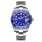 ADDIESDIVE Stainless Steel Watch Men's European and American Business Leisure Quartz Watch Waterproof Outdoor Sports Watch