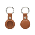PU Leather Case for Airtag Metal Pendant Protective Case Cover Animals Tracker Accessories Waterproof Luggage Anti-Loss Keyring
