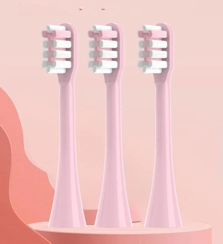 8PCS Replacement Toothbrush Heads for SUBORT S7/Bair X7 X7S X11 X11S Electric Toothbrush Accessories Nozzles Bristles white