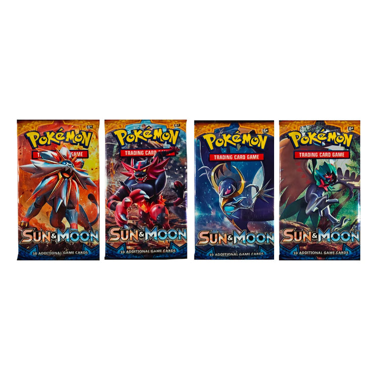 Pok é mon TCG Sun & Moon Booster Box Sealed Trading Card Lunala Solgaleo Incineroar Decidueye Anime Collectible Collection Gift