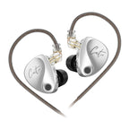 KZ Castor in Ear HiFi Earphone 2DD Dynamic High-end Tunable Earphones Monitor Headphone Cancelling Earbuds Bass Headsets PR2 ZAR