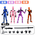 13 Action Figure Titan Multi-Jointed Movable Shapeshift Robot T13 Action Mannequin Character And Dog Figure Toys Gifts