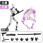13 Action Figure Titan Multi-Jointed Movable Shapeshift Robot T13 Action Mannequin Character And Dog Figure Toys Gifts